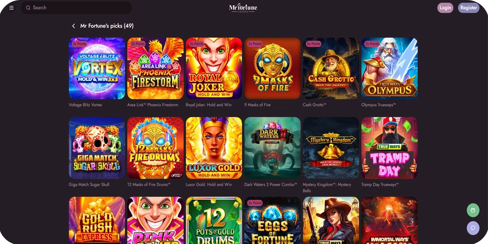 Mr Fortune Casino Picks: Top Slots, Live Tables, Crash Games
